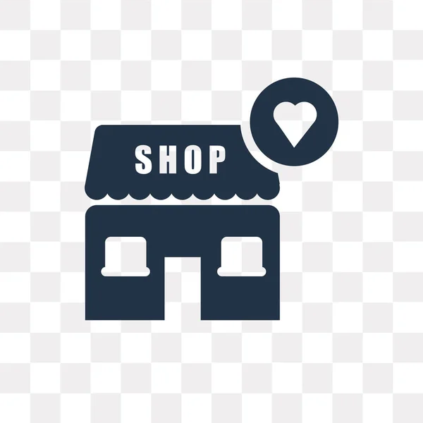 Velgørenhed Shop Vektor Ikon Isoleret Gennemsigtig Baggrund Kan Charity Shop – Stock-vektor
