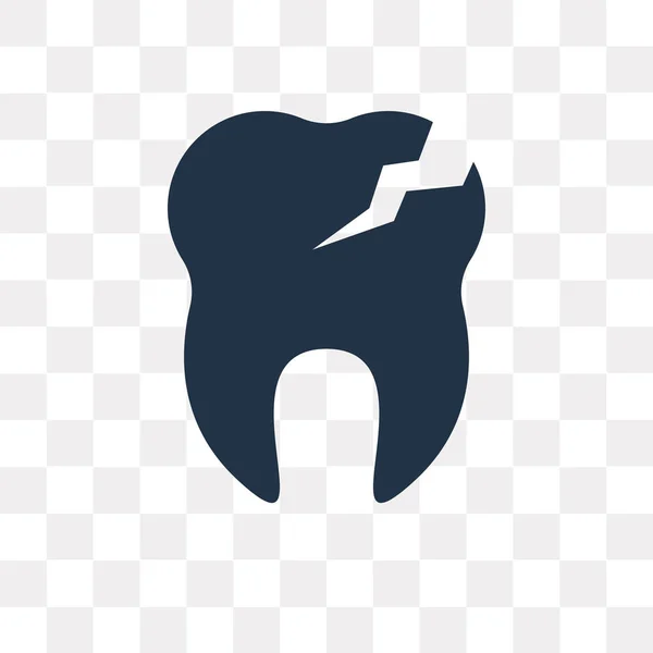 Векторная Иконка Cavities Изолирована Прозрачном Фоне Концепция Прозрачности Cavities Использована — стоковый вектор