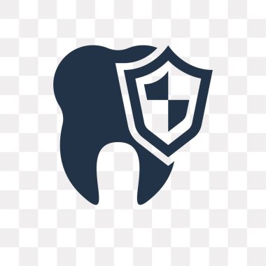 Diş Bakımı vektör simge şeffaf arka plan üzerinde diş bakımı saydamlık kavramı izole kullanılan web ve mobil olabilir