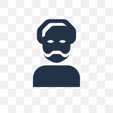 Saydam arka plan üzerinde Şeyh saydamlık kavramı izole Şeyh vektör simge kullandığınız web ve mobil olabilir