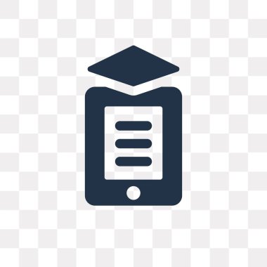 Saydam arka plan üzerinde Ebook saydamlık kavramı izole Ebook vektör simge kullandığınız web ve mobil olabilir