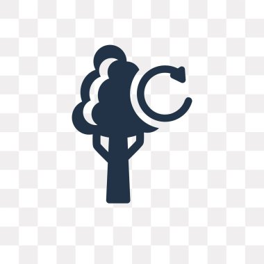 Saydam arka plan üzerinde ekoloji saydamlık kavramı izole ekoloji vektör simge kullandığınız web ve mobil olabilir