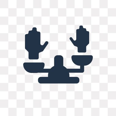 Saydam arka plan üzerinde iş saydamlık kavramı izole iş vektör simge kullandığınız web ve mobil olabilir