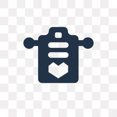 Saydam arka plan üzerinde deyim saydamlık kavramı izole ifade vektör simge kullandığınız web ve mobil olabilir