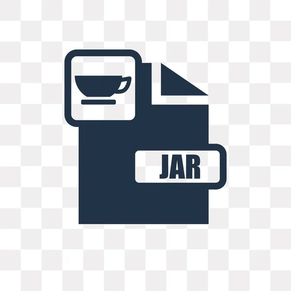 ไอคอนเวกเตอร Jar กแยกจากพ นหล โปร งใส แนวค ดความโปร งใส Jar — ภาพเวกเตอร์สต็อก