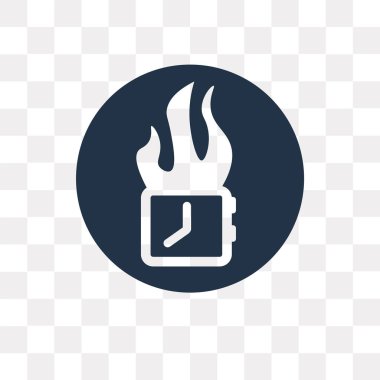 Son tarih vektör simge şeffaf arka plan üzerinde son tarih saydamlık kavramı izole kullanılan web ve mobil olabilir