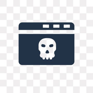 Saydam arka plan üzerinde virüs saydamlık kavramı izole virüs vektör simge kullandığınız web ve mobil olabilir