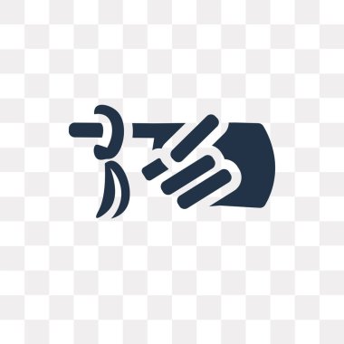 Uyarı mektubu vektör simge şeffaf arka plan üzerinde uyarı mektubu saydamlık kavramı izole kullanılan web ve mobil olabilir