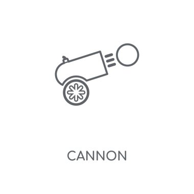 Top doğrusal simgesi. Kavramı kontur sembolü tasarım toplar. İnce grafik öğeleri illüstrasyon, beyaz bir arka plan, eps 10 anahat desen vektör.