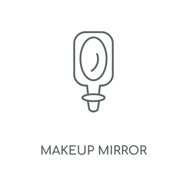 Makeup Mirror linear icon. Makeup Mirror concept stroke symbol design. Thin graphic elements vector illustration, outline pattern on a white background, eps 10.