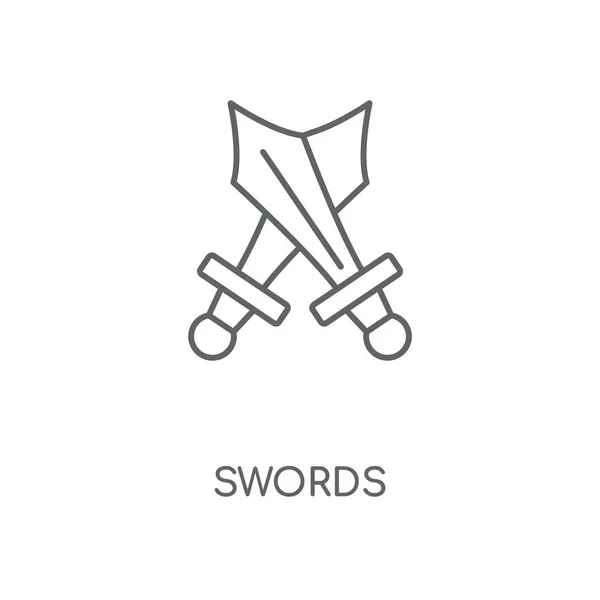 Premium Vector  Crossed swords vector isolated icon. emoji illustration. crossed  swords vector emoticon