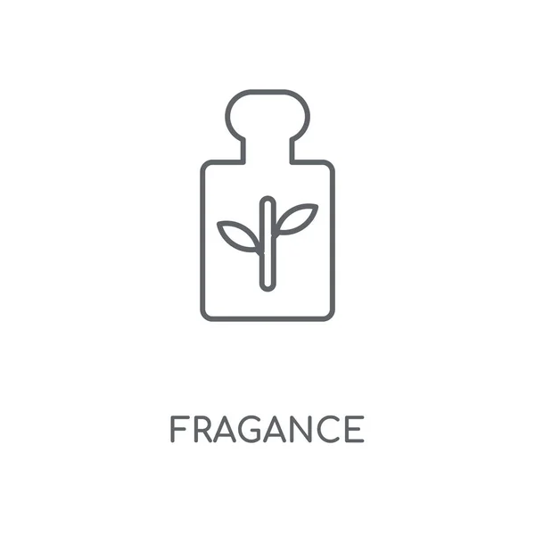 Ícone Linear Fragance Design Símbolo Curso Conceito Fragância Elementos Gráficos —  Vetores de Stock