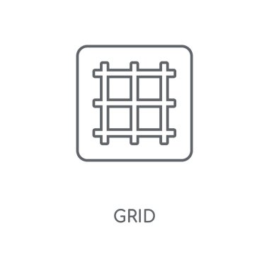 Kılavuz doğrusal simgesi. Kılavuz kavramı kontur sembolü tasarım. İnce grafik öğeleri illüstrasyon, beyaz bir arka plan, eps 10 anahat desen vektör.
