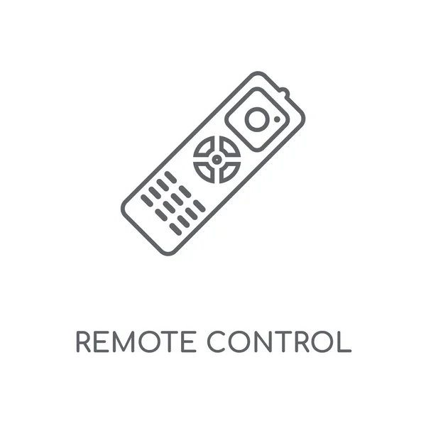 Icono Lineal Control Remoto Diseño Símbolo Carrera Concepto Control Remoto — Archivo Imágenes Vectoriales