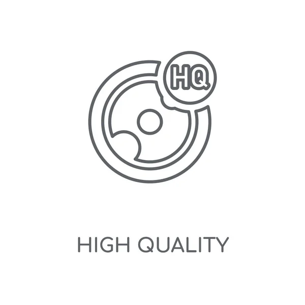 High Quality Linear Icon High Quality Concept Stroke Symbol Design — Stock Vector