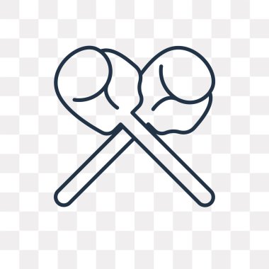 Vektör anahat simgesini şeffaf arka plan üzerinde izole boks, yüksek kalitede doğrusal boks saydamlık kavramı kullanılan web ve mobil olabilir