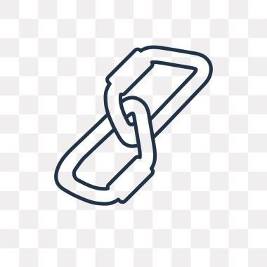 Vektör anahat simgesini şeffaf arka plan üzerinde izole tırmanma, yüksek kalitede doğrusal tırmanışı saydamlık kavramı kullanılan web ve mobil olabilir