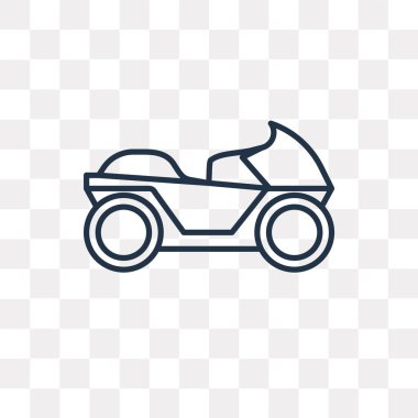 Dört vektör anahat simgesini şeffaf arka plan üzerinde yüksek kalitede doğrusal Quad saydamlık kavramı izole olabilir kullanılan web ve mobil