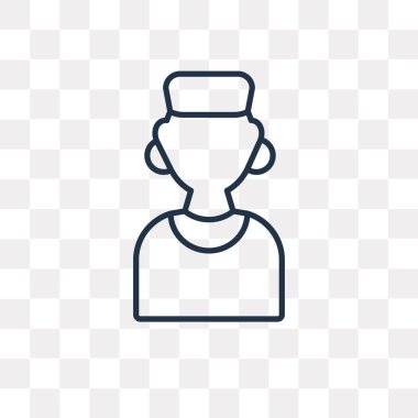 Afrika vektör anahat simgesini şeffaf arka plan üzerinde yüksek kalitede doğrusal Afrika saydamlık kavramı izole olabilir kullanılan web ve mobil