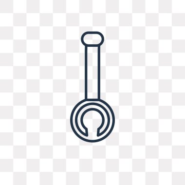 Banjo vektör anahat simgesini şeffaf arka plan üzerinde yüksek kalitede doğrusal Banjo saydamlık kavramı izole olabilir kullanılan web ve mobil