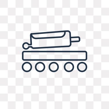 Saydam arka plan üzerinde izole Bagaj vektör anahat simgesini seçmek, yüksek kalitede doğrusal toplama Bagaj saydamlık kavramı kullanılan web ve mobil olabilir