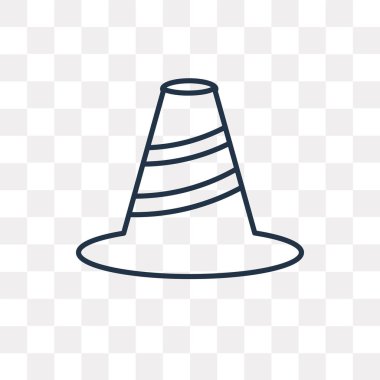 Baba vektör anahat simgesini şeffaf arka plan üzerinde yüksek kalitede doğrusal baba saydamlık kavramı izole olabilir kullanılan web ve mobil