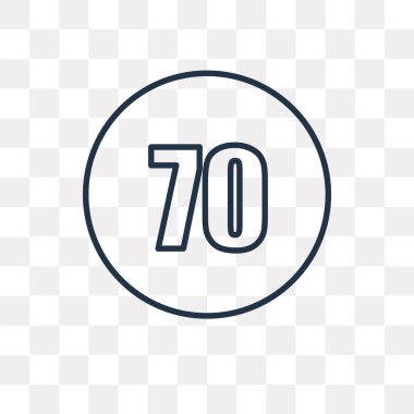 Hız vektör anahat simgesini şeffaf arka plan üzerinde yüksek kalitede doğrusal hız saydamlık kavramı izole olabilir kullanılan web ve mobil