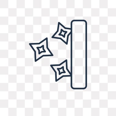 Vektör anahat simgesini şeffaf arka plan üzerinde izole eğitim, yüksek kalitede doğrusal eğitim saydamlık kavramı kullanılan web ve mobil olabilir