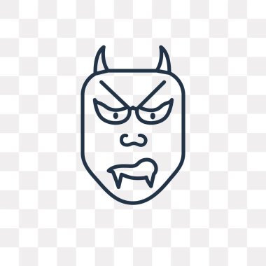 Ejderha vektör anahat simgesini şeffaf arka plan üzerinde yüksek kalitede doğrusal Dragon saydamlık kavramı izole olabilir kullanılan web ve mobil