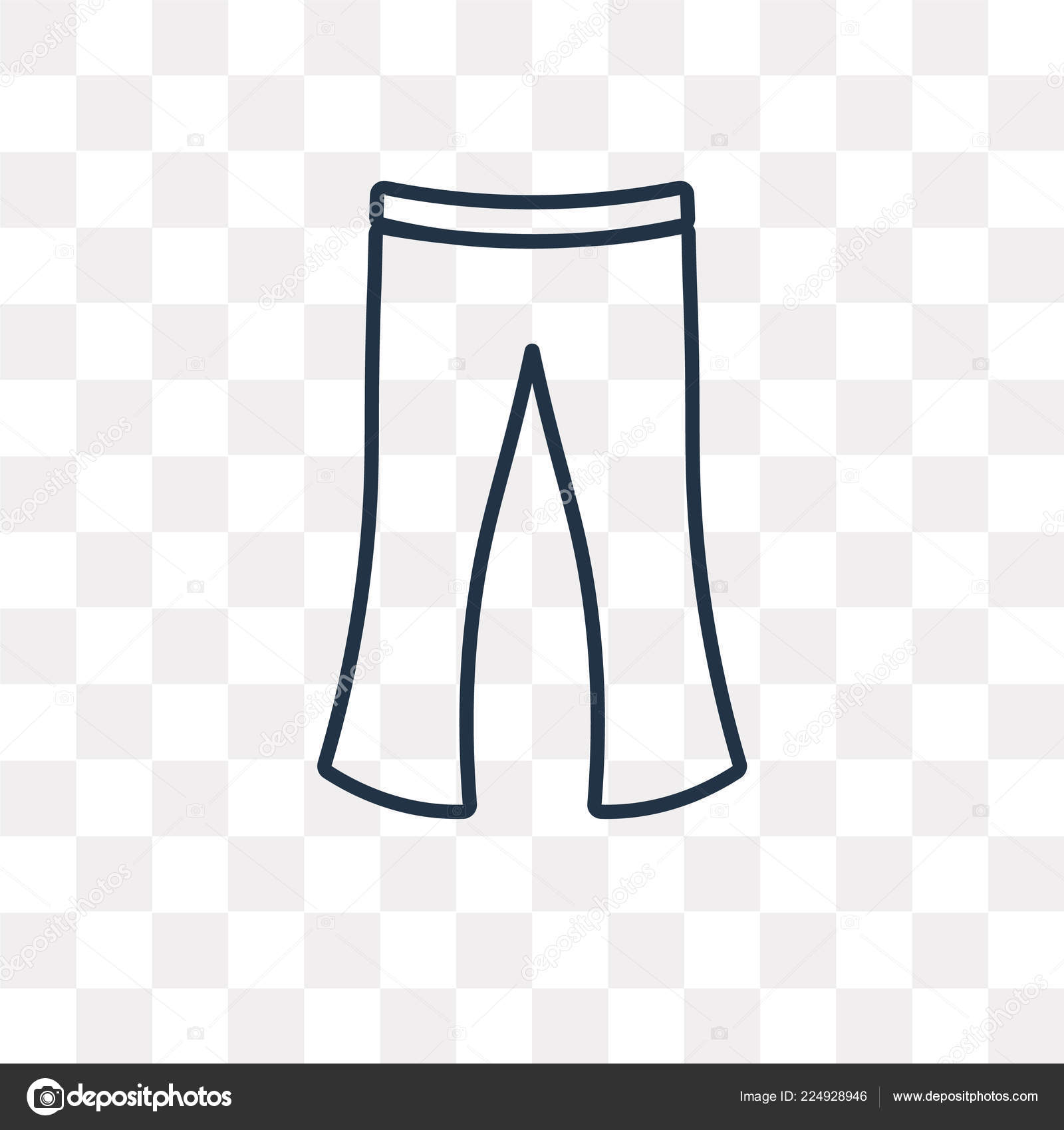 outline pants