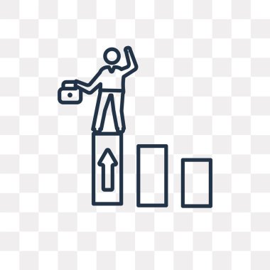 Anahat simgesini şeffaf arka plan üzerinde izole kar vektör, yüksek kalitede doğrusal kar saydamlık kavramı kullanılan web ve mobil olabilir