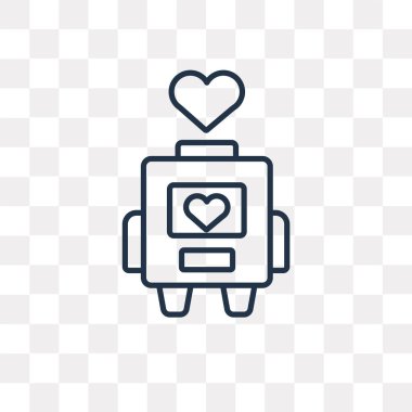 Bağış vektör anahat simgesini şeffaf arka plan üzerinde yüksek kalitede doğrusal bağış saydamlık kavramı izole olabilir kullanılan web ve mobil