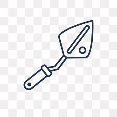 Mala vektör anahat simgesini şeffaf arka plan üzerinde yüksek kalitede doğrusal mala saydamlık kavramı izole olabilir kullanılan web ve mobil