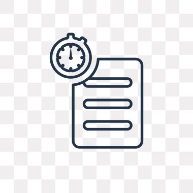 Egzersiz vektör anahat simgesini şeffaf arka plan üzerinde yüksek kalitede doğrusal egzersiz saydamlık kavramı izole olabilir kullanılan web ve mobil