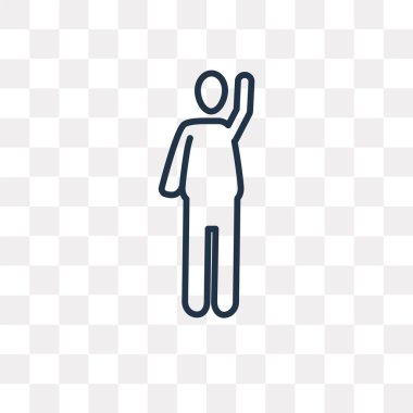 Vektör anahat simgesini şeffaf arka plan üzerinde izole hatıraları, yüksek kalitede doğrusal Showin saydamlık kavramı kullanılan web ve mobil olabilir