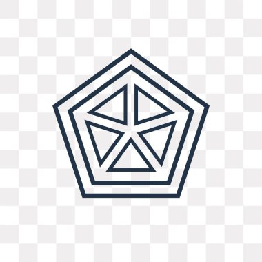 Örümcek ağı vektör anahat simgesini şeffaf arka plan üzerinde yüksek kalitede doğrusal örümcek ağı saydamlık kavramı izole olabilir kullanılan web ve mobil