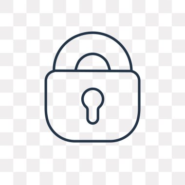 Akıllı telefon vektör anahat simgesini şeffaf arka plan üzerinde yüksek kalitede doğrusal Smartphone saydamlık kavramı izole olabilir kullanılan web ve mobil