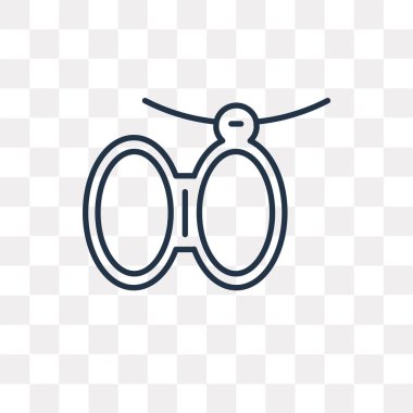 Broş vektör anahat simgesini şeffaf arka plan üzerinde yüksek kalitede doğrusal broş saydamlık kavramı izole olabilir kullanılan web ve mobil