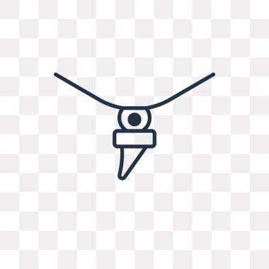 diş vektör anahat simgesini şeffaf arka plan üzerinde yüksek kalitede doğrusal diş saydamlık kavramı izole olabilir kullanılan web ve mobil