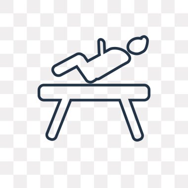 Vektör anahat simgesini şeffaf arka plan üzerinde izole çalmaya, yüksek kalitede doğrusal oyun saydamlık kavramı kullanılan web ve mobil olabilir