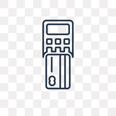 Turistik hizmet vektör anahat simgesini şeffaf arka plan üzerinde yüksek izole kalite hizmet saydamlık kavramı doğrusal amacı olabilir kullanılan web ve mobil