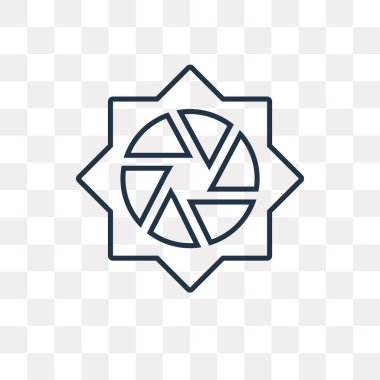 Fotoğrafçı vektör anahat simgesini şeffaf arka plan üzerinde yüksek kalitede doğrusal fotoğrafçı saydamlık kavramı izole olabilir kullanılan web ve mobil