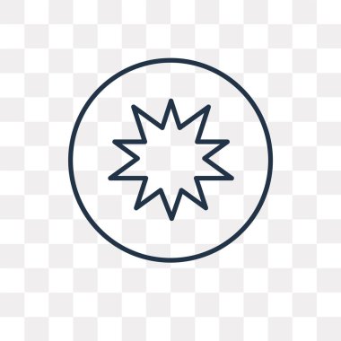 Yahudilik vektör anahat simgesini şeffaf arka plan üzerinde yüksek kalitede doğrusal Yahudilik saydamlık kavramı izole olabilir kullanılan web ve mobil