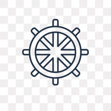 Budizm vektör anahat simgesini şeffaf arka plan üzerinde yüksek kalitede doğrusal Budizm saydamlık kavramı izole olabilir kullanılan web ve mobil