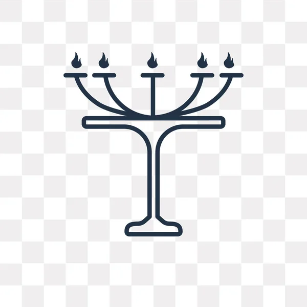 Ιουδαϊσμός Διάνυσμα Εικονίδιο Διάρθρωσης Απομονώνονται Διαφανές Φόντο Γραμμική Έννοια Διαφάνειας — Διανυσματικό Αρχείο