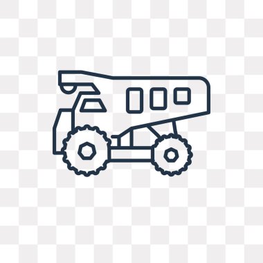 Damper vektör anahat simgesini şeffaf arka plan üzerinde yüksek kalitede doğrusal Damper saydamlık kavramı izole olabilir kullanılan web ve mobil