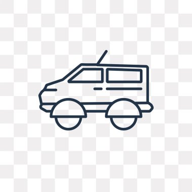 İnsanlar taşıyıcı vektör anahat simgesini şeffaf arka plan üzerinde yüksek kalitede doğrusal insanlar taşıyıcı saydamlık kavramı izole olabilir kullanılan web ve mobil