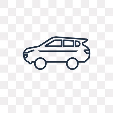 Suv vektör anahat simgesini şeffaf arka plan üzerinde yüksek kalitede doğrusal Suv saydamlık kavramı izole olabilir kullanılan web ve mobil