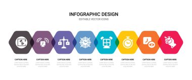 Kronometre, vizyon, Chronometre, bulmaca simgeler, basit bir set Devamı