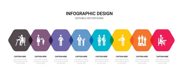 Conjunto simple de estudiantes, podio, estudiante, iconos de estudiantes, contiene — Vector de stock